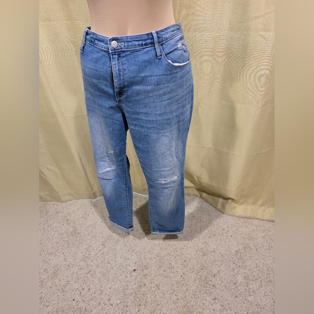 Ava & Viv Light Blue Relaxed Jeans 28in Inseam 18W